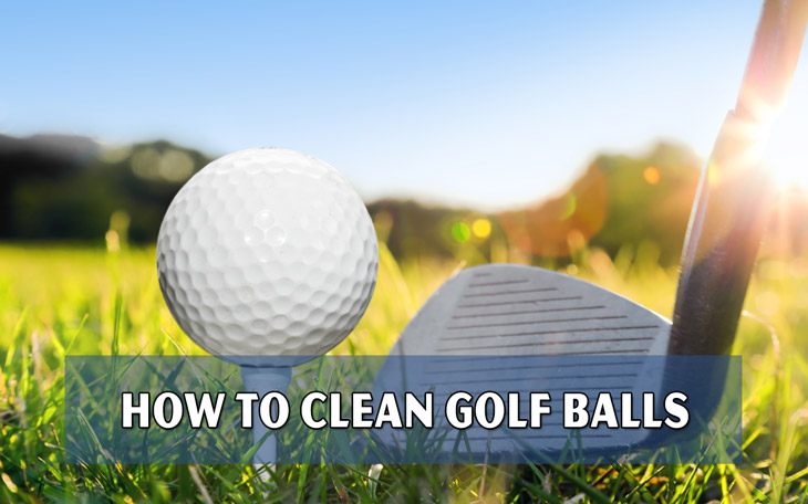  how to clean golf balls