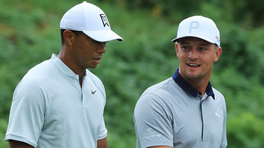 Bryson on teaming with Tiger: Could 'intimidate some people'