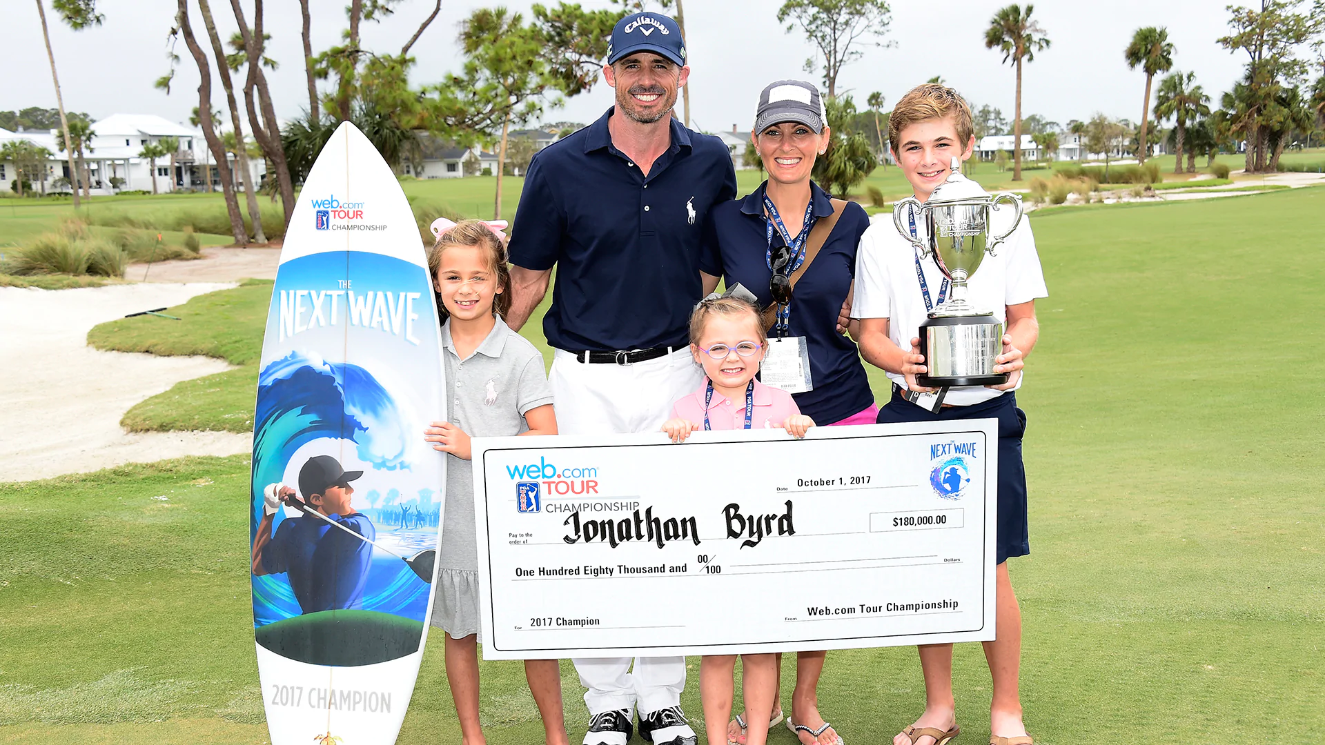 Byrd and his 11-year-old nearly beat Snedeker, Brown