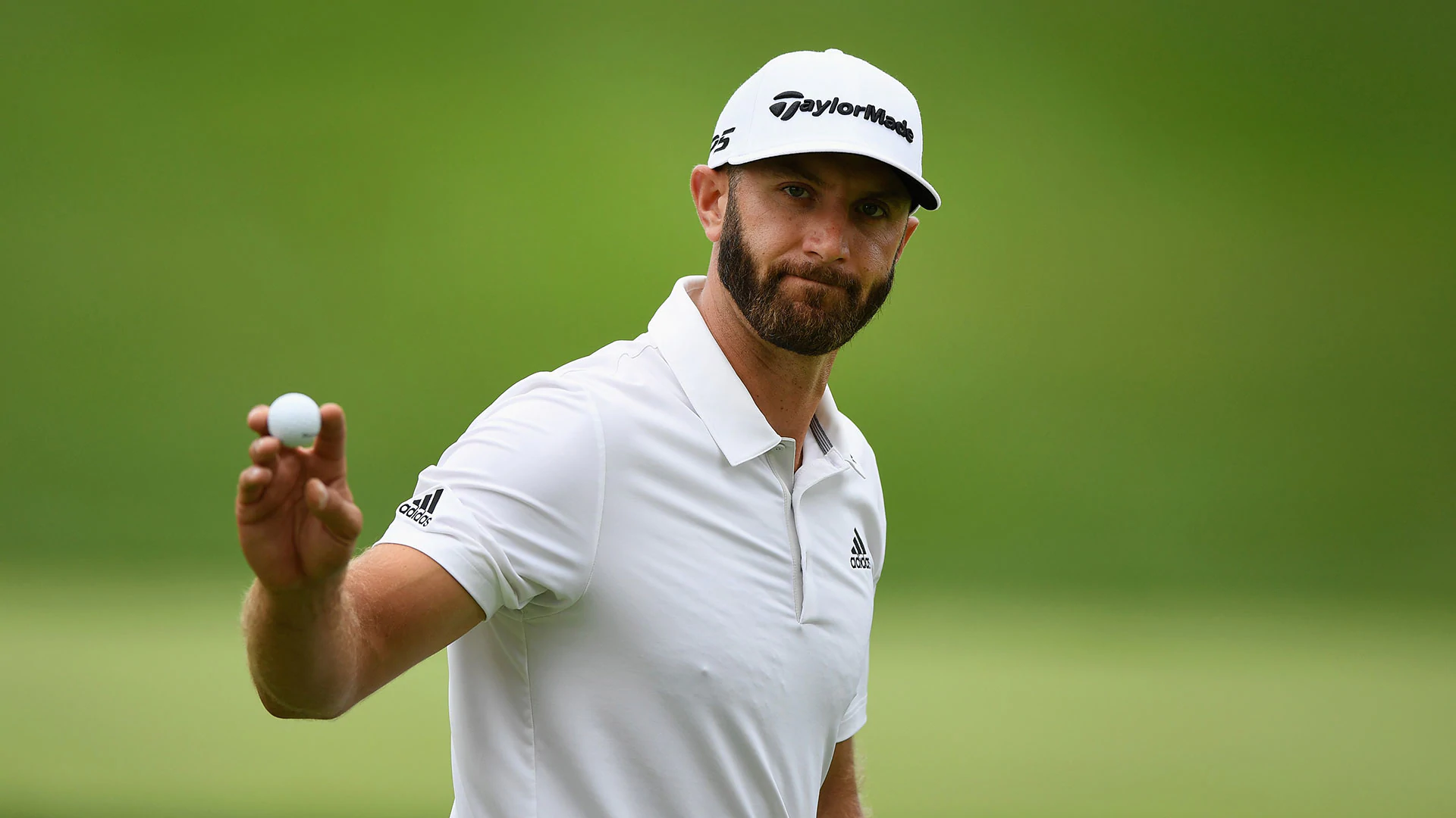 DJ fires 7-under 65, shares lead at Canadian Open