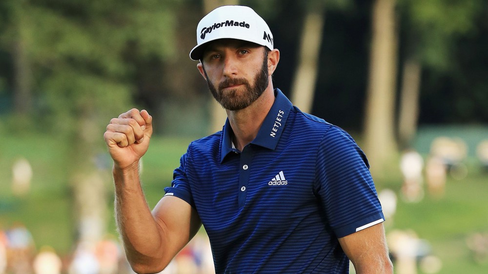 DJ jumps into POY race with Spieth, Thomas