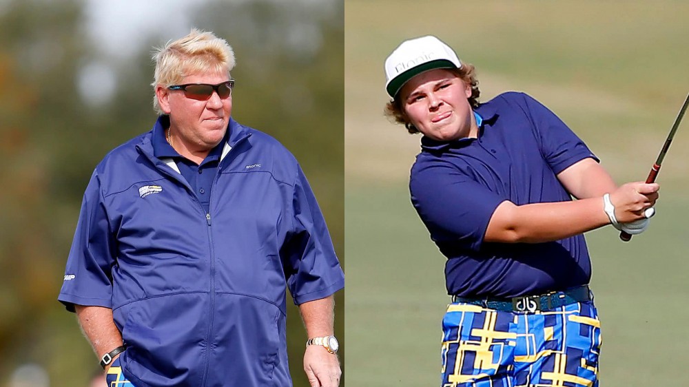 Dalys team up for 59, lead PNC Father/Son Challenge