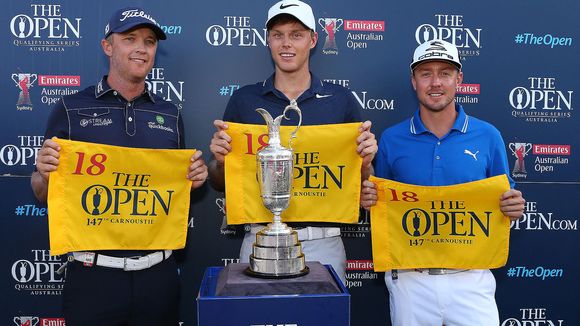 Davis, Blixt, Jones qualify for The Open in Australia