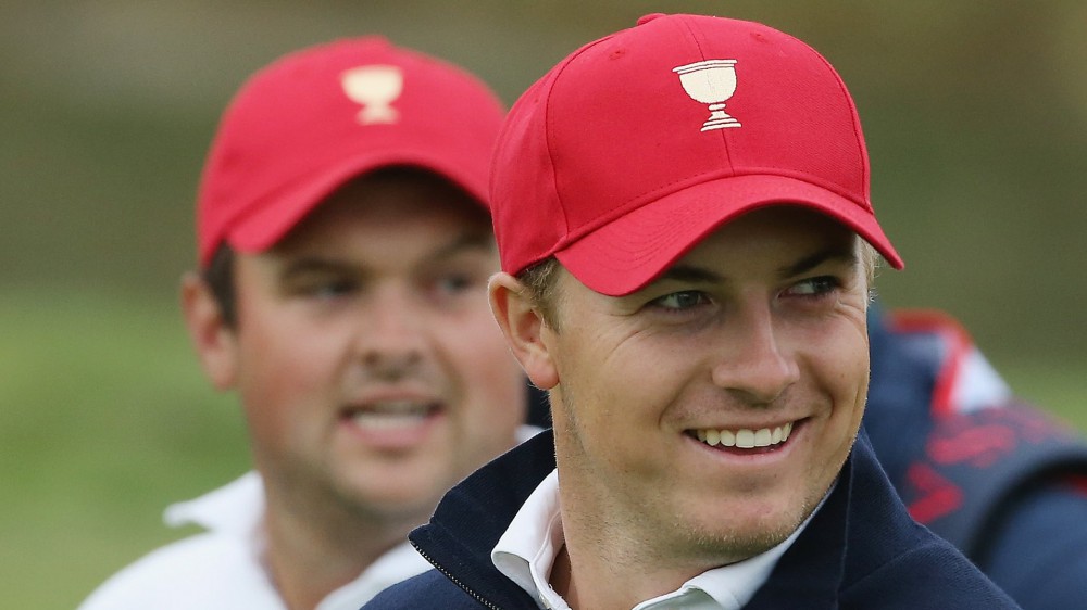 Day 1 foursomes: Spieth-Reed together again