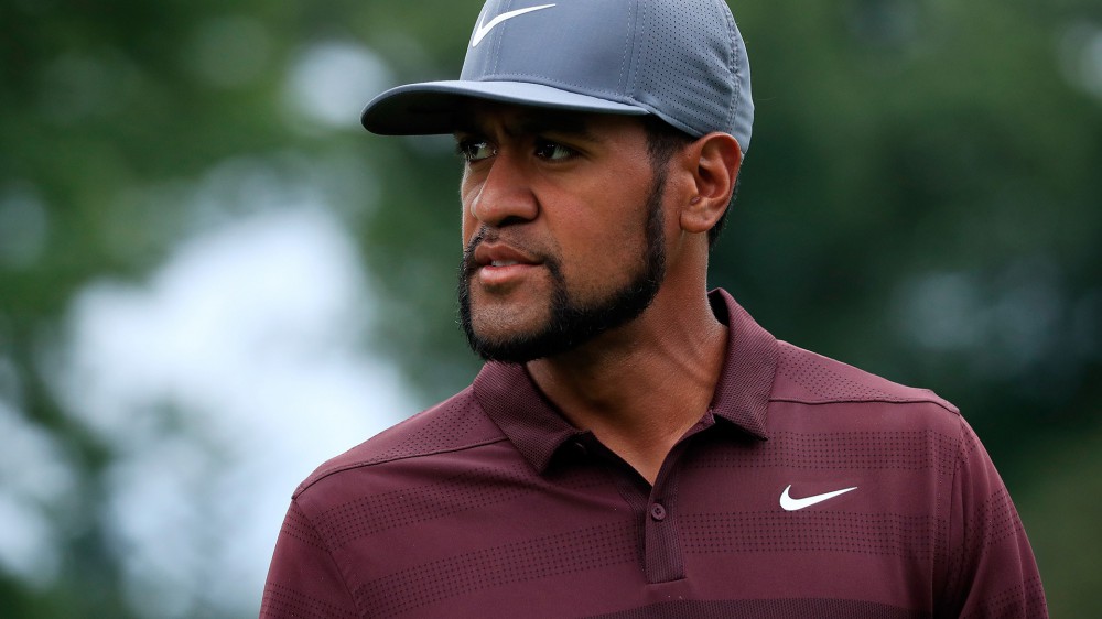 Finau plays with 'idol' Tiger, but don't get excited