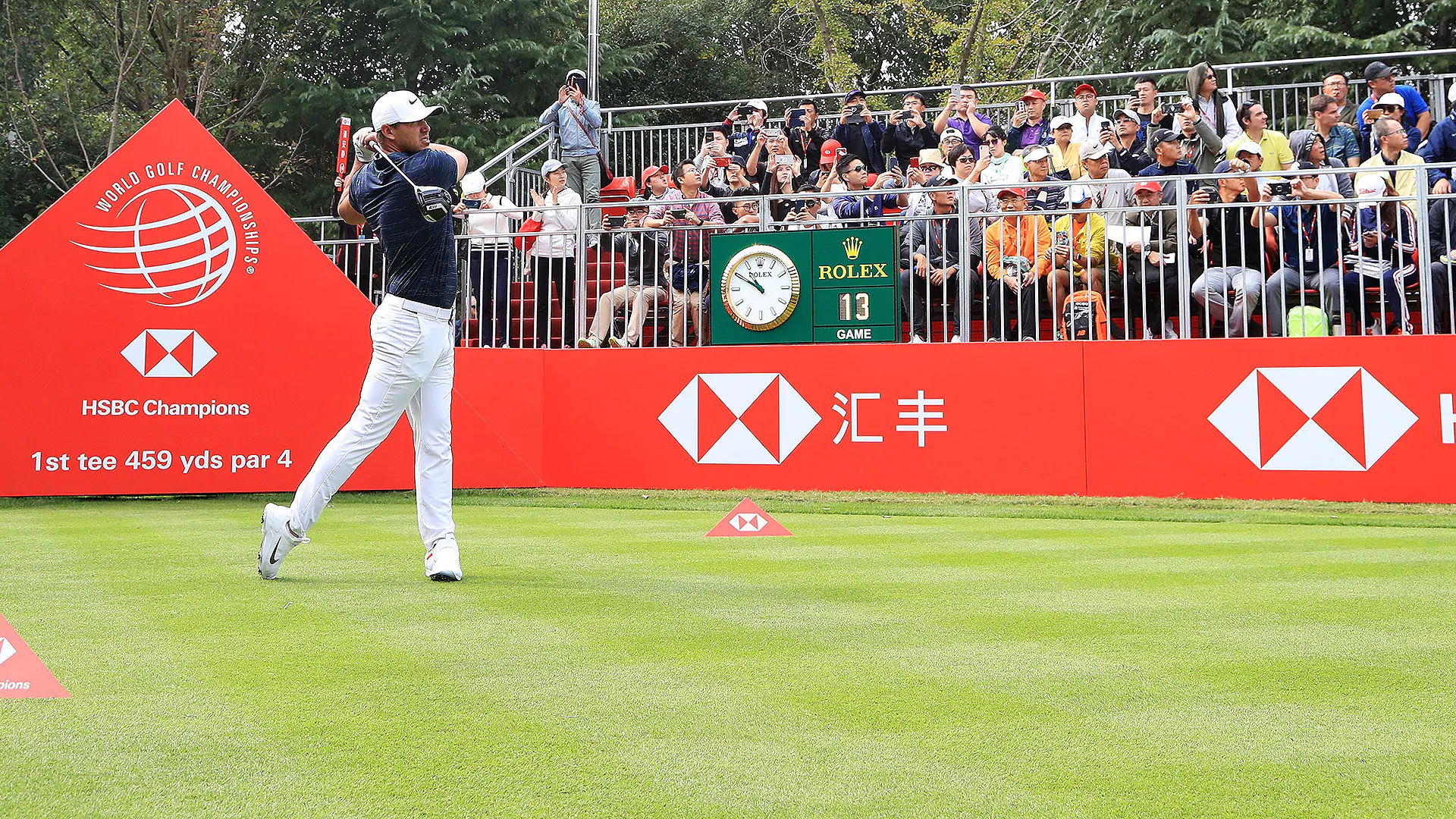 Great intro, great recovery, bad Round 2 for Koepka at WGC-HSBC