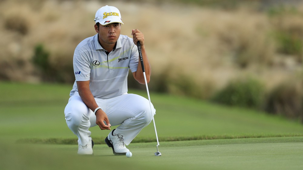 Hideki avoids penalty after flubbed chip