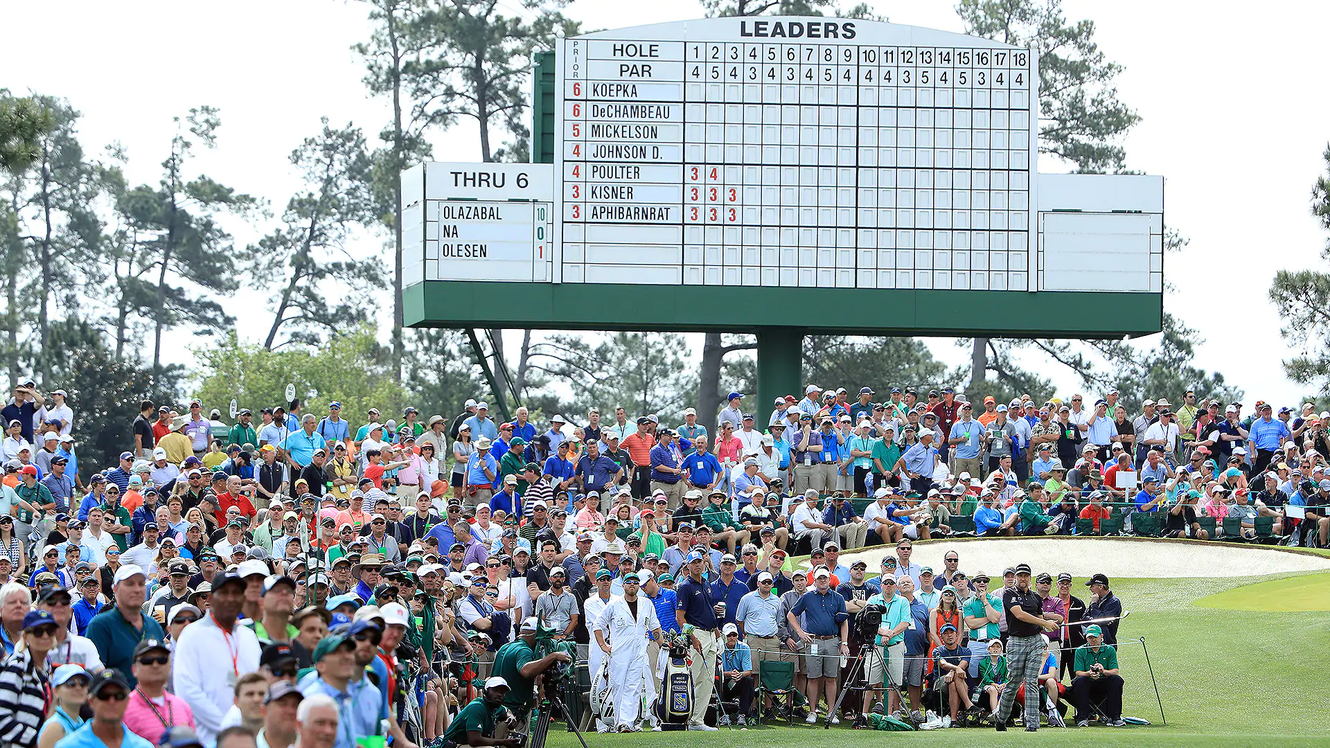 How the Masters Tournament cut line is determined