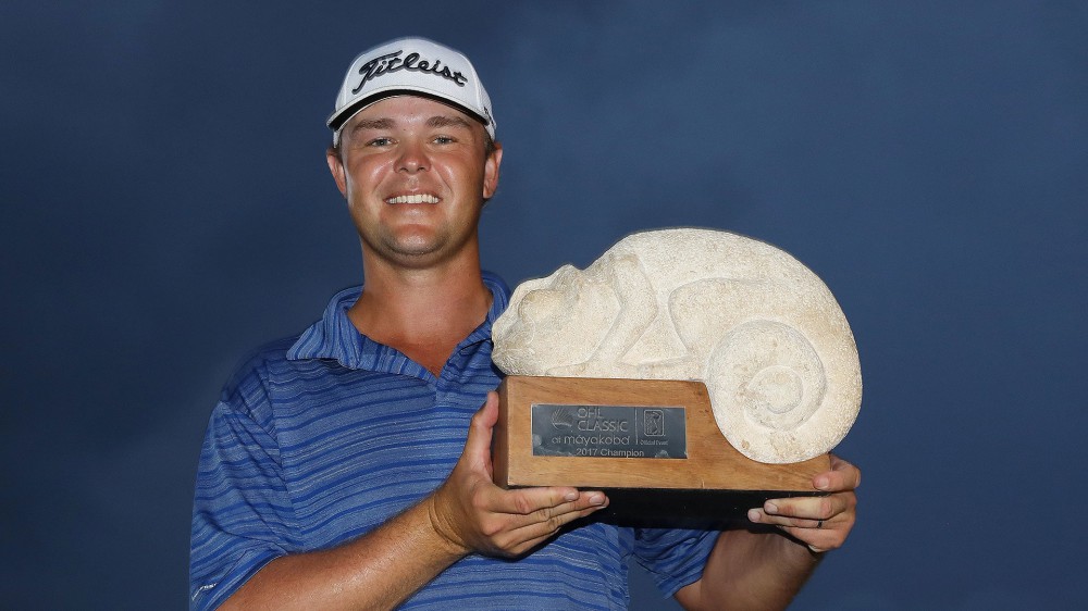 Kizzire outlasts Fowler for first win at Mayakoba