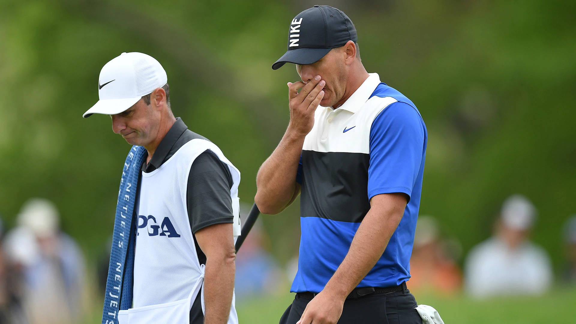 Koepka nearly collapses with four straight bogeys: 'In shock, I think'