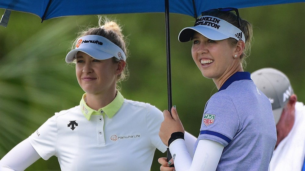 Korda sisters in contention on Sunday at Founders Cup