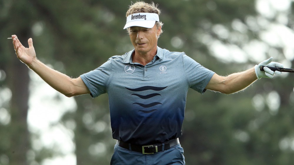 Langer rips rules official over slow-play warning
