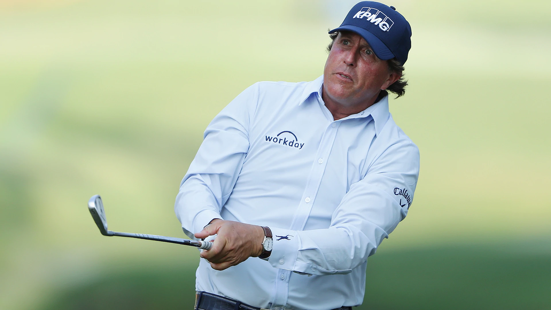 Long-sleeve Mickelson shirts on sale to public