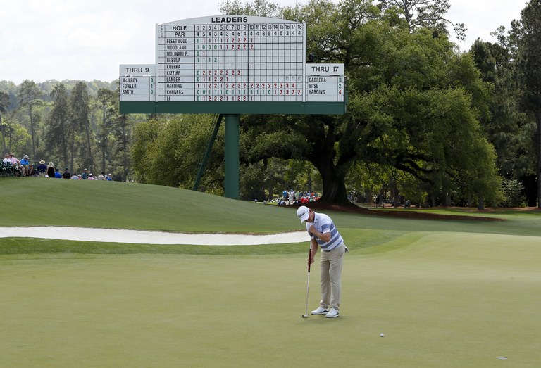 Masters 2019: You might not have heard of Justin Harding, but you may want to copy his putting style 9