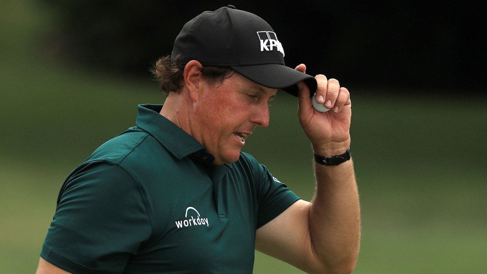 Mickelson (79) shoots worst round of PGA career