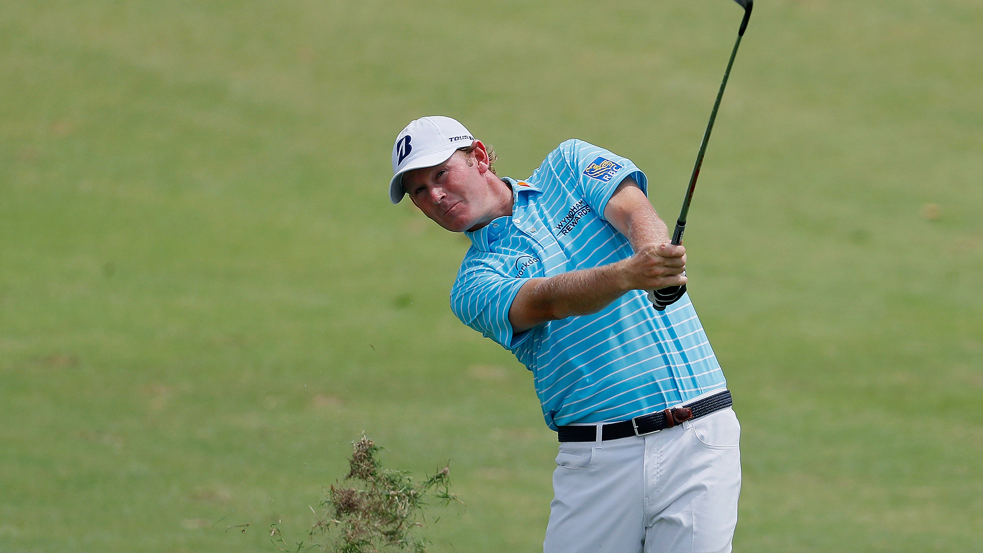 New 'Mr. 59' Snedeker needs Day 2 rally to keep Wyndham lead