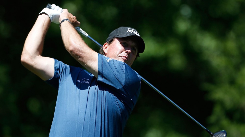 Odds offered on winning score, Mickelson's Open fate