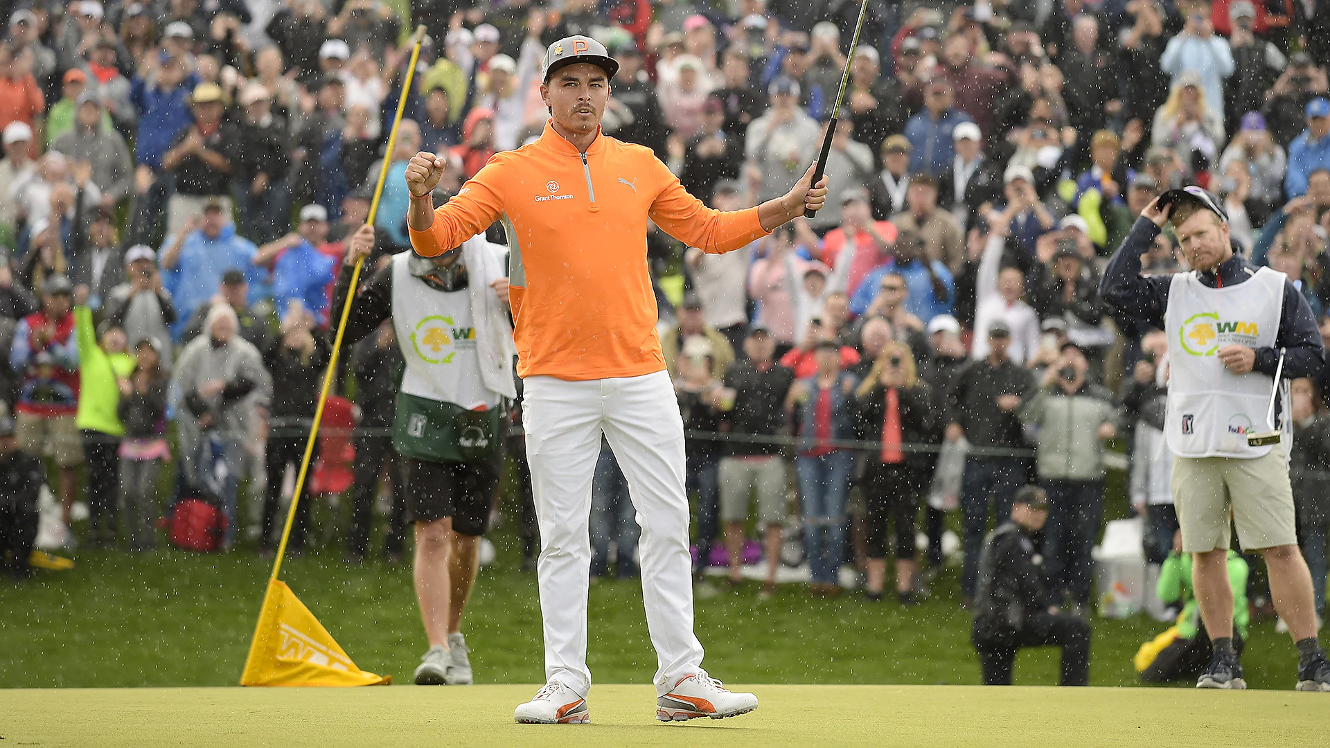 On wild Sunday, Fowler finally wins Phoenix Open in front of family