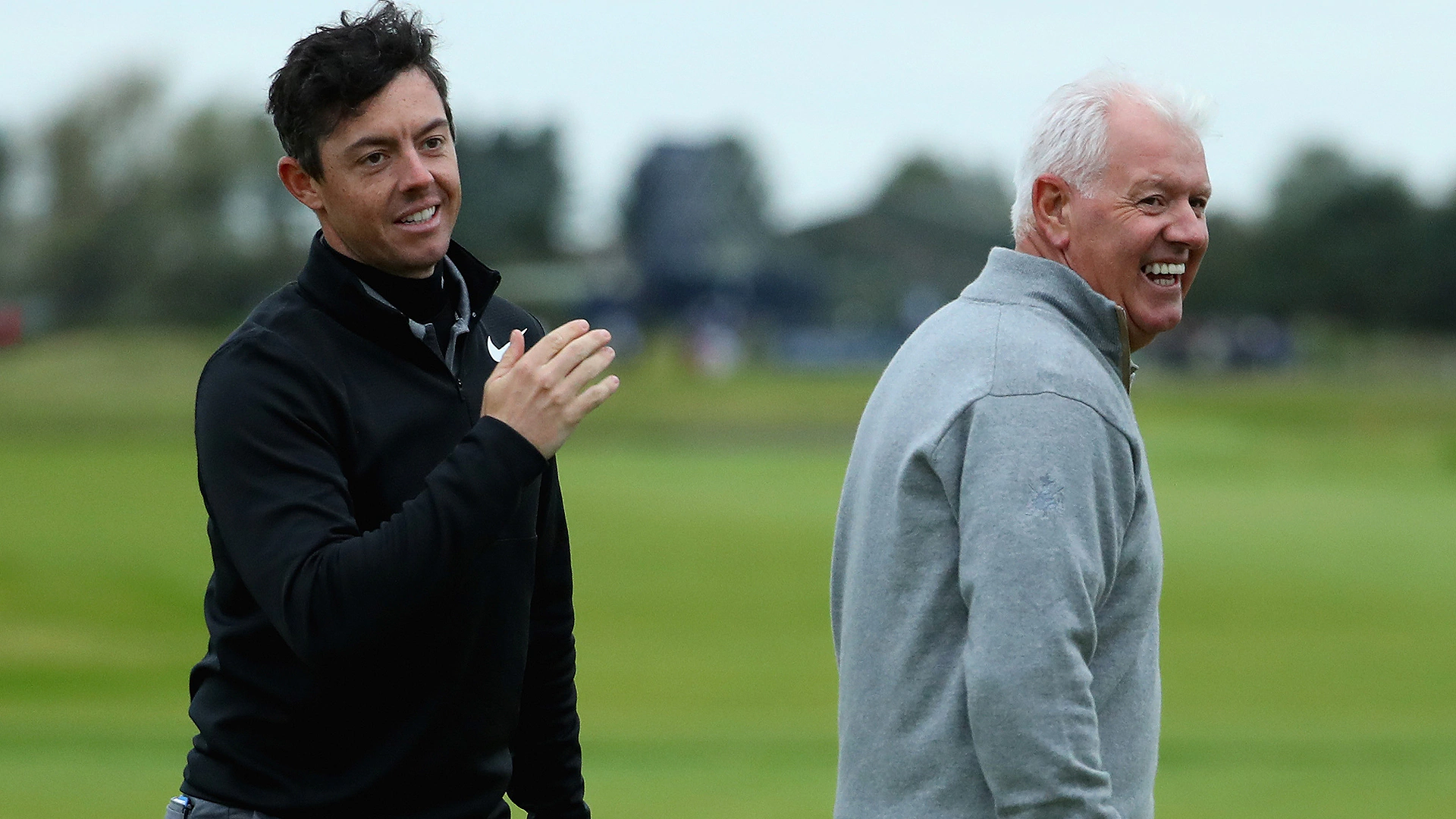 Playing with dad this week, McIlroy eyeing Augusta