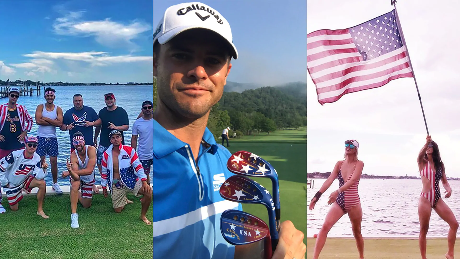 Pros and more celebrate Fourth of July