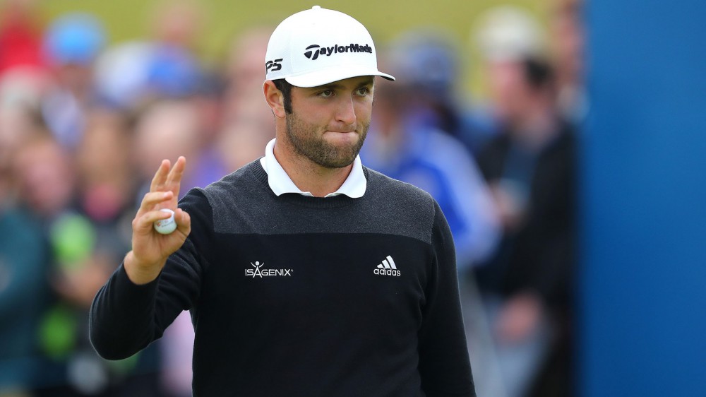 Rahm shoots 65, trails by 1 at Irish Open