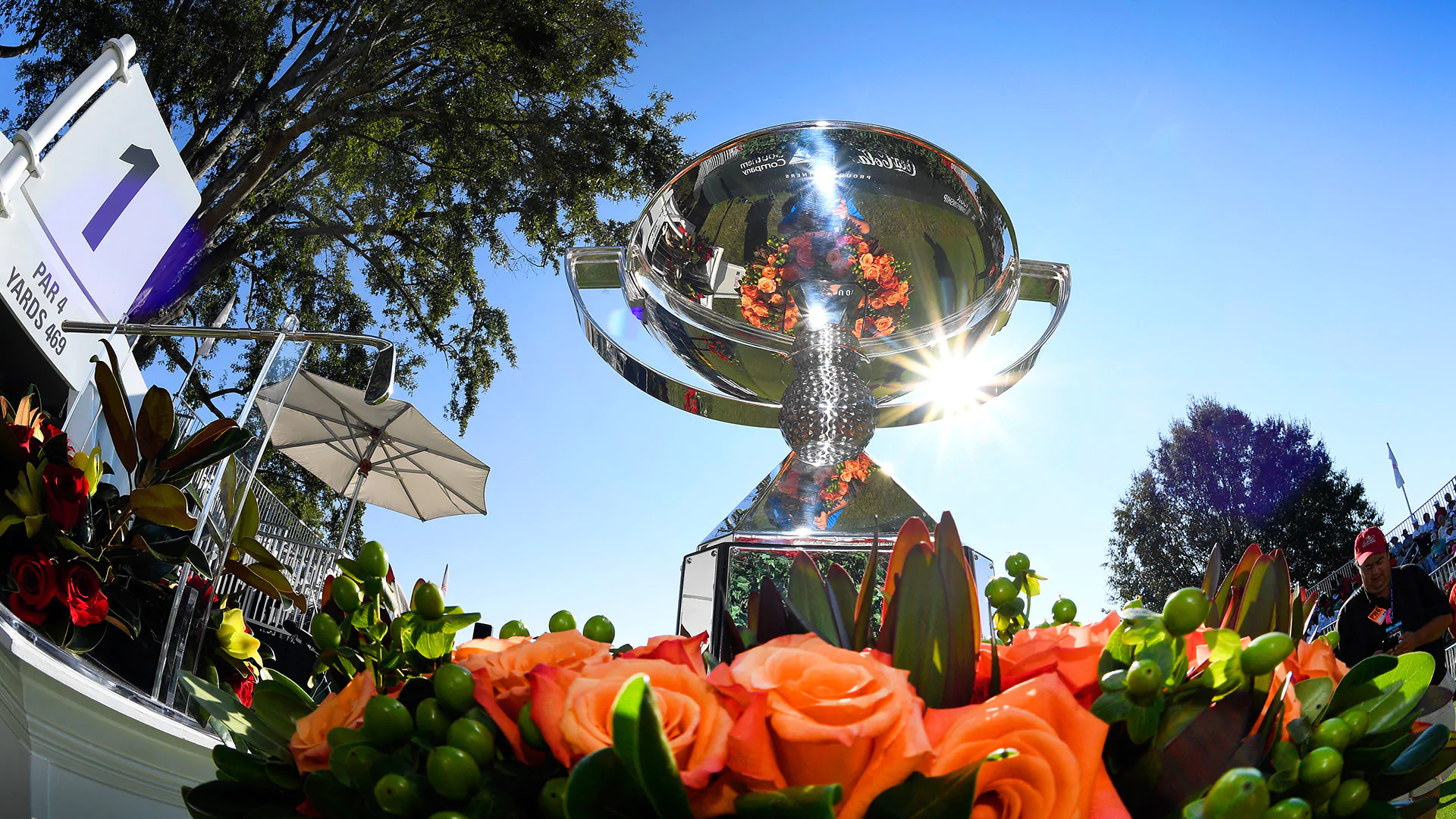 Second-round tee times for the Tour Championship