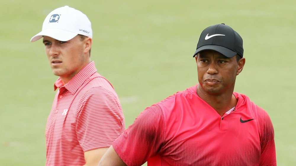 Spieth: 'Dream come true' to lead major with Tiger in mix