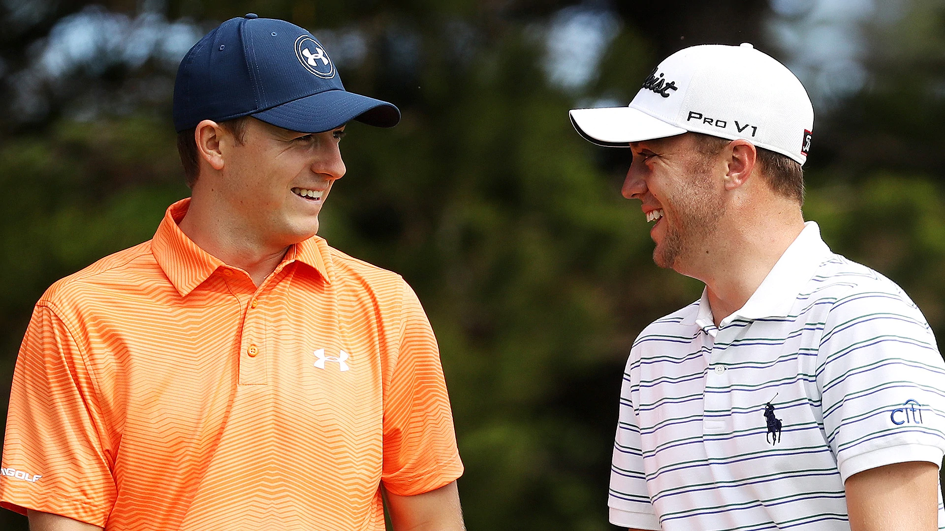 Spieth, Thomas split up to watch title game