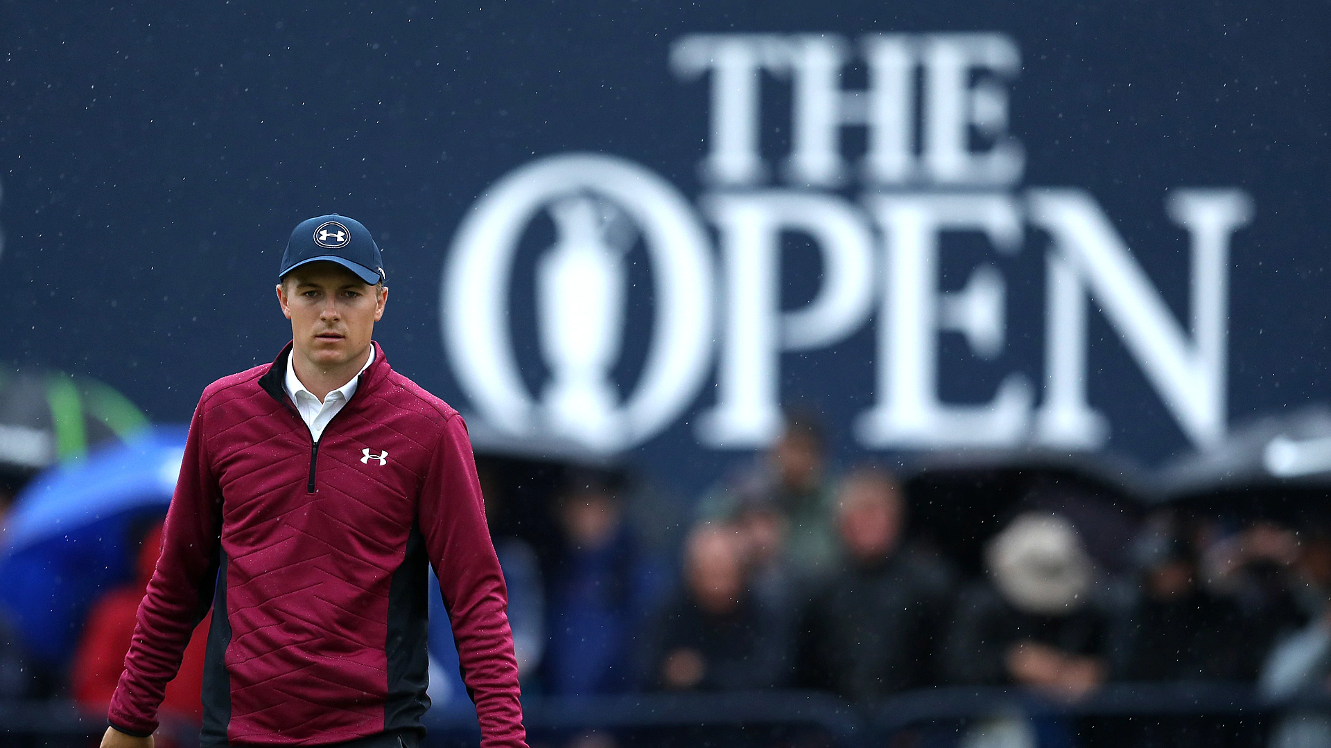 Spieth leads The Open by two over Kuchar
