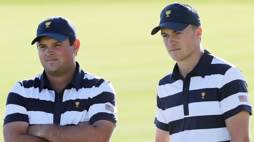 Spieth sets foursomes mark with fourth win