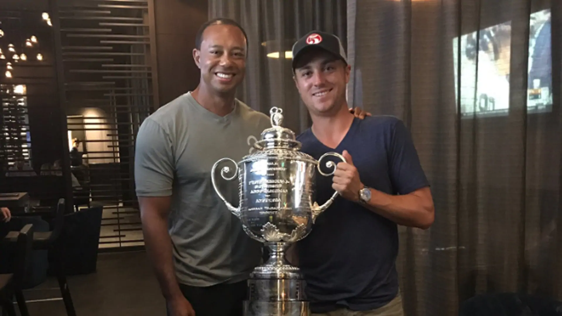 Thomas: Dinner with Tiger, PGA win about equal
