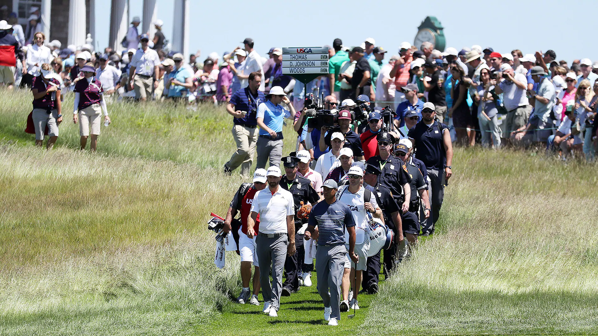 Tiger among huge search party looking for DJ's ball