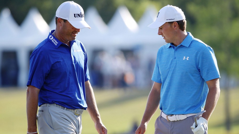 Two late water balls doom Spieth-Palmer to MC