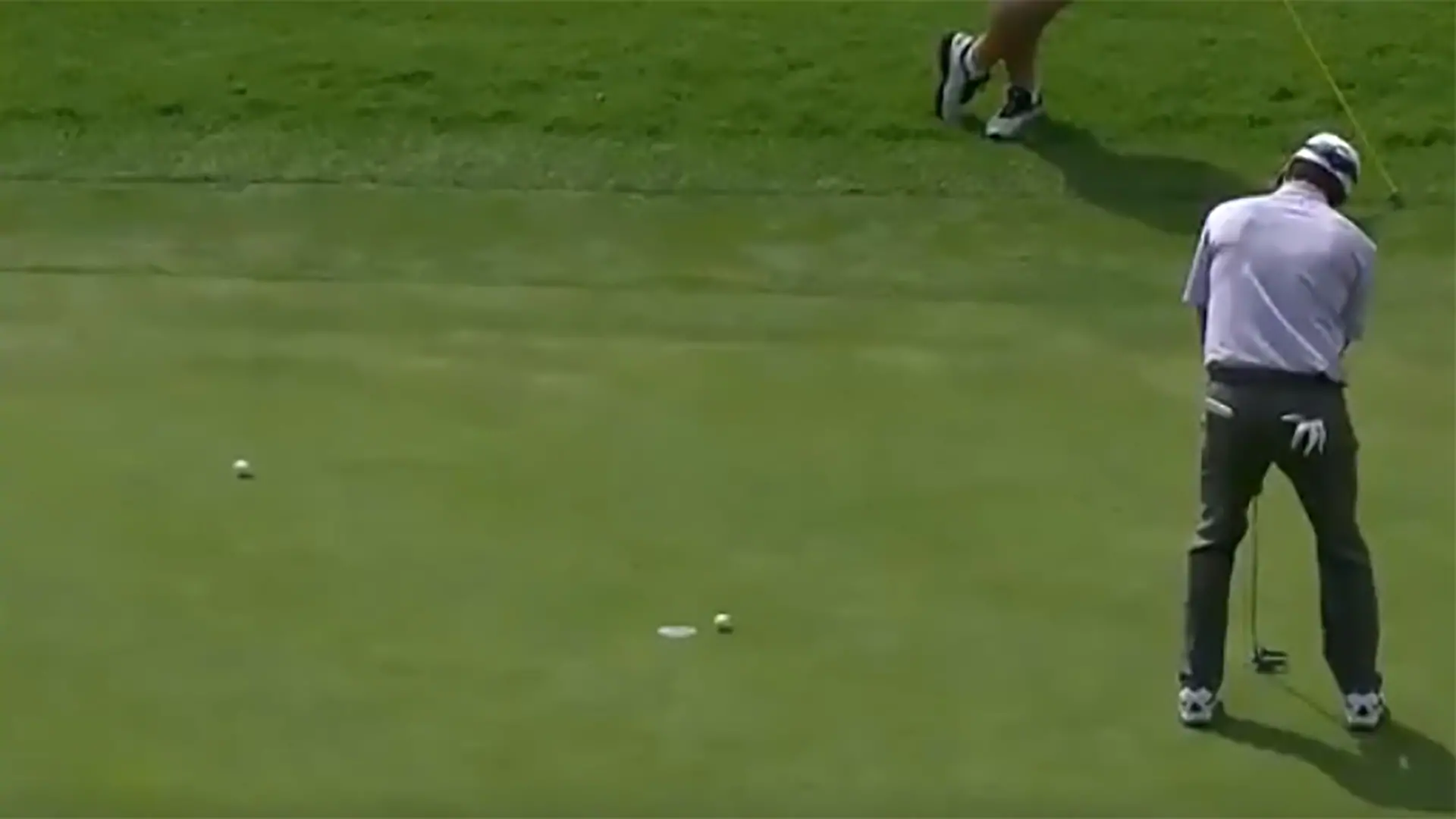 Watch: Cantlay nearly aces par-4 12th while Kisner putts for par