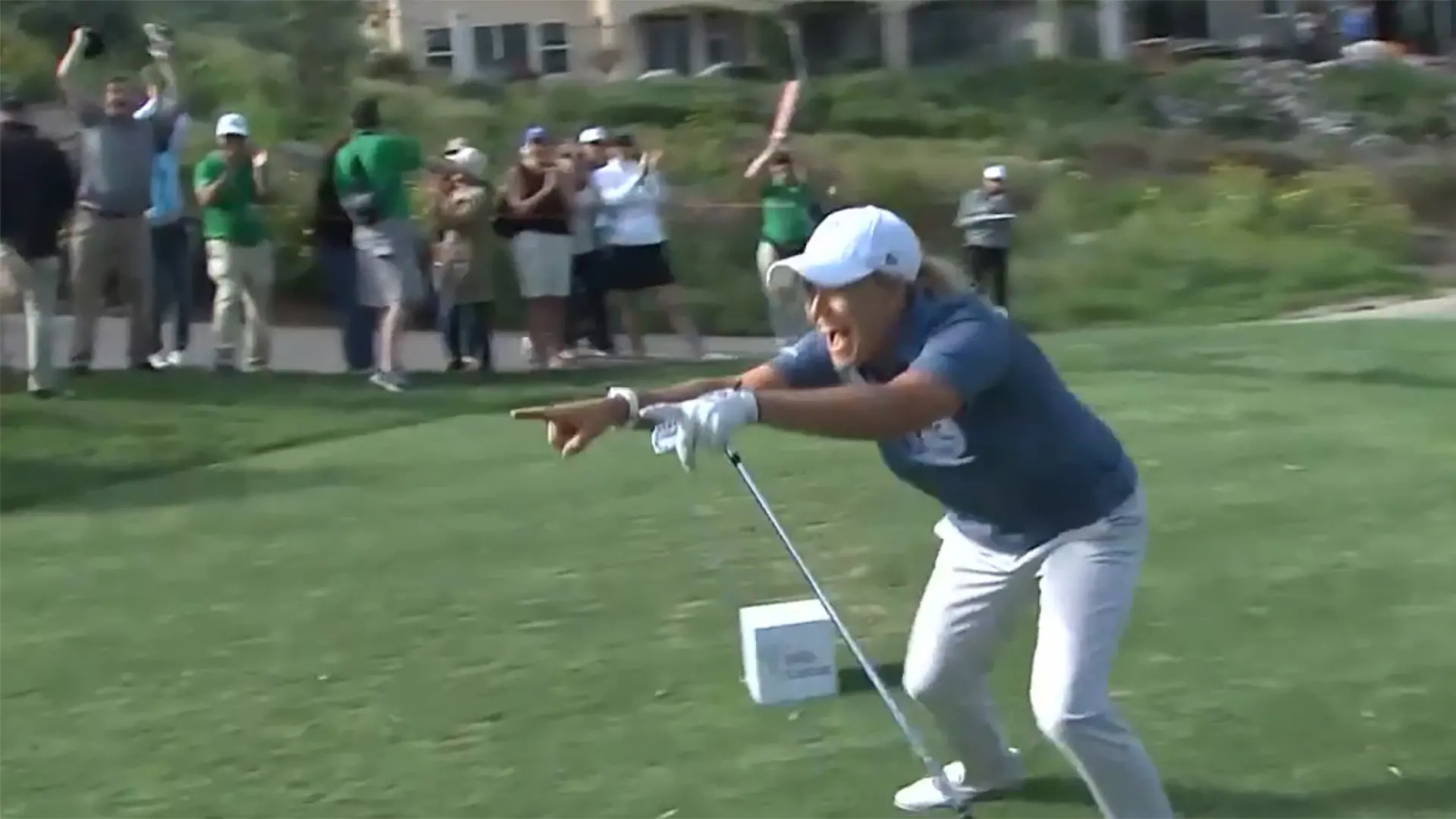Watch: Cristie Kerr makes ace, wins car, goes nuts