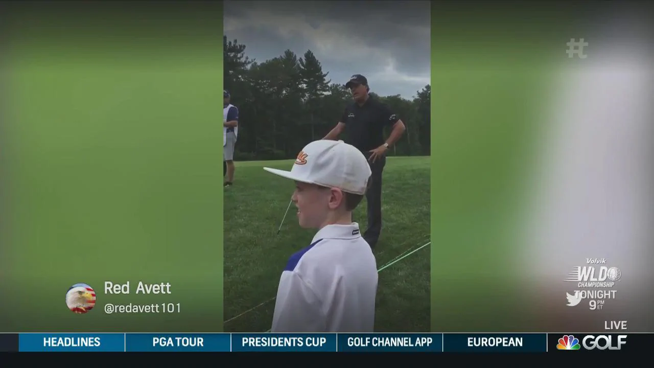 Watch: Phil gets sarcastic advice from kid, takes it