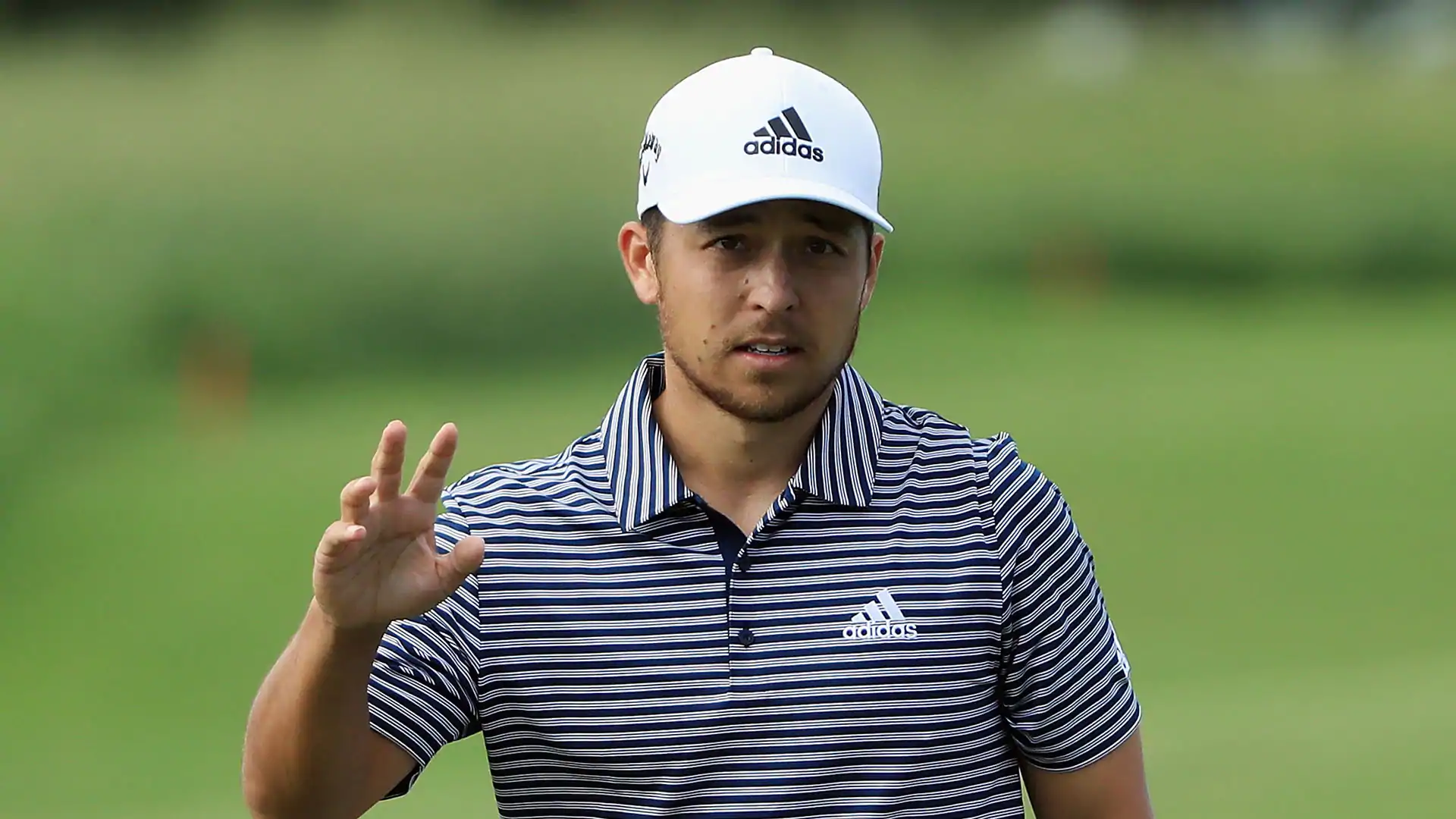 Watch: Schauffele holes out twice, then tops drive at Sentry TOC