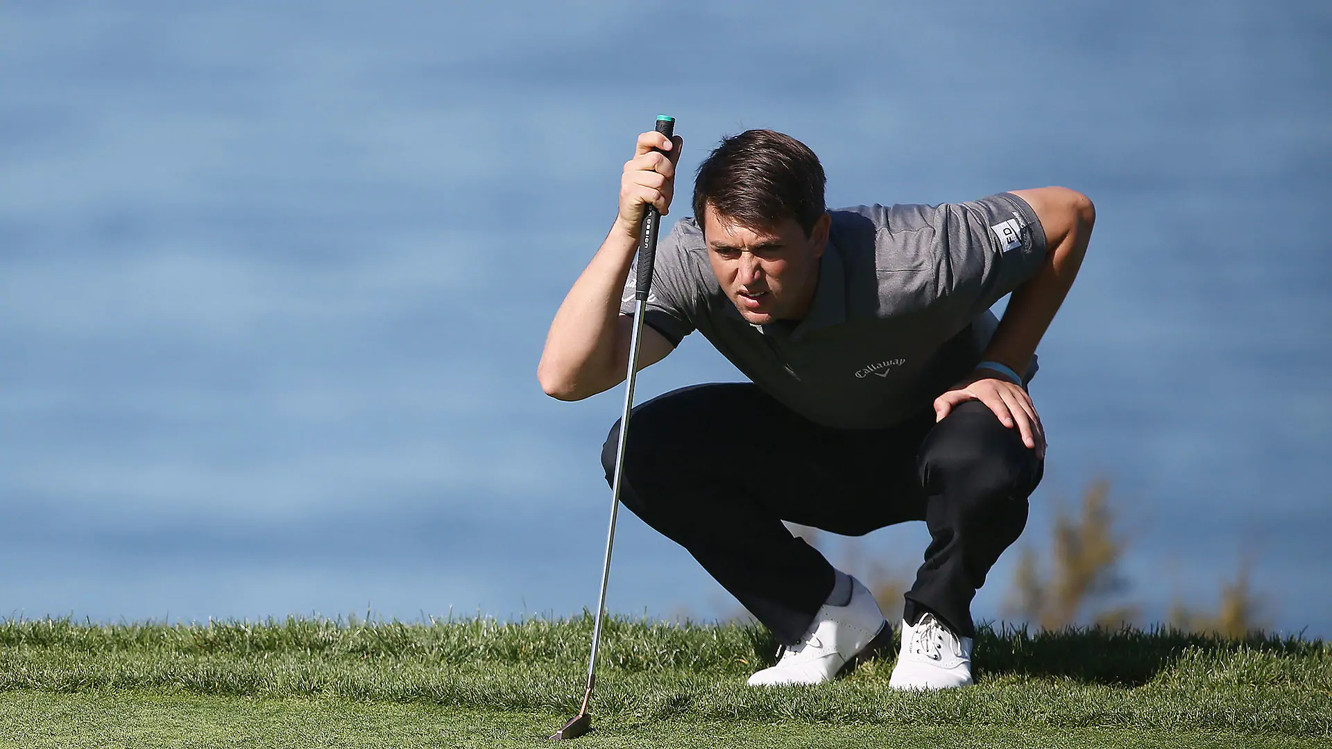 Watch: Schniederjans loses ball at WMPO ... on a putt