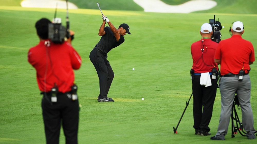 Watch: Tiger highlights from Rd. 2 of the PGA