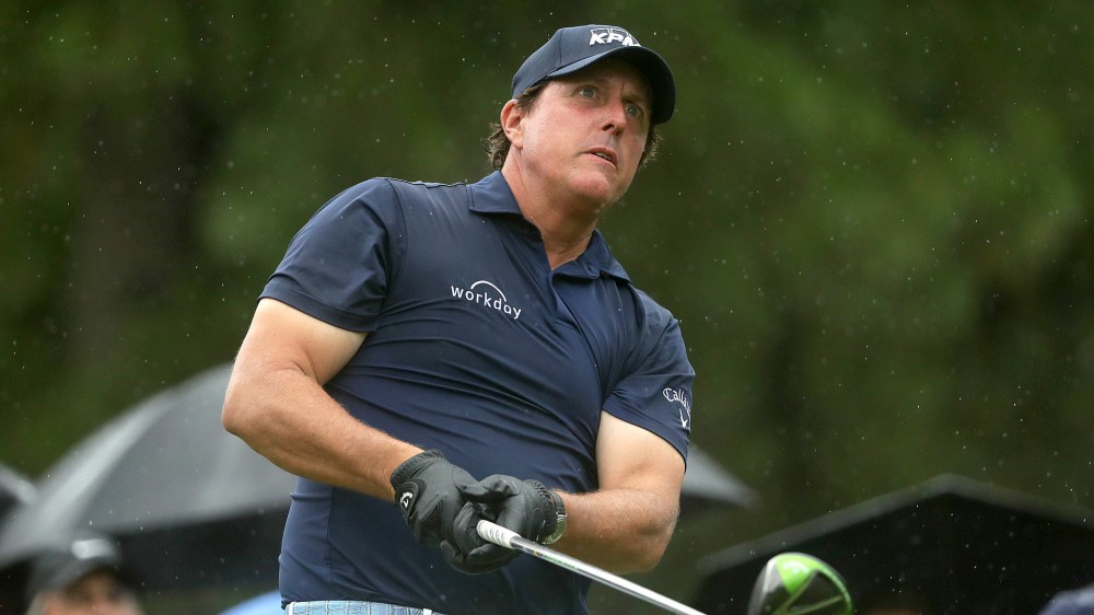 Winning PGA score? Close to even par, says Phil