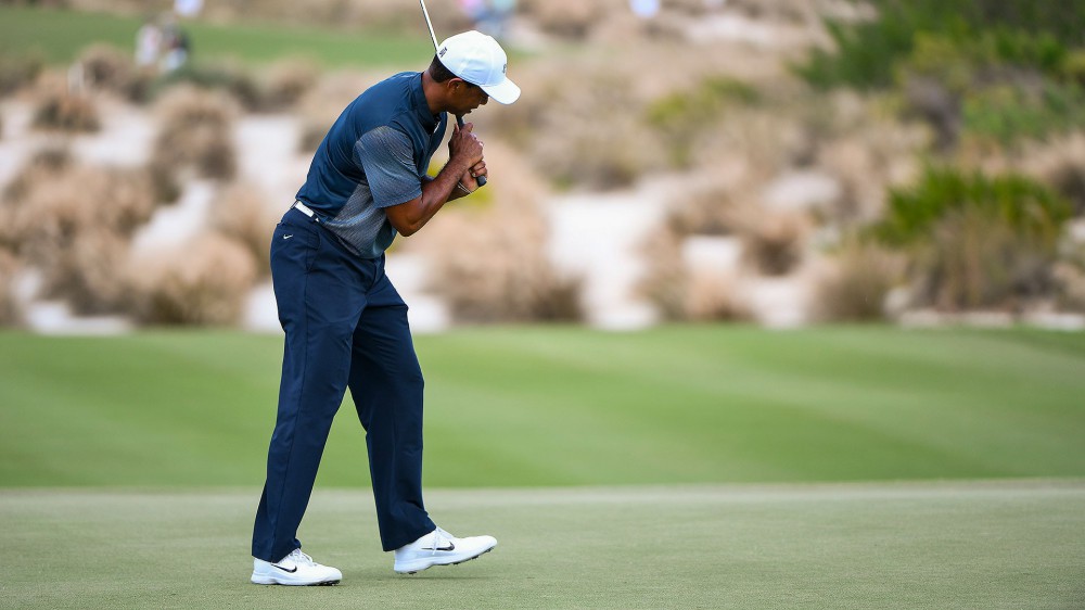 Woods (75) struggles: 'Nice to be part of the fight again'