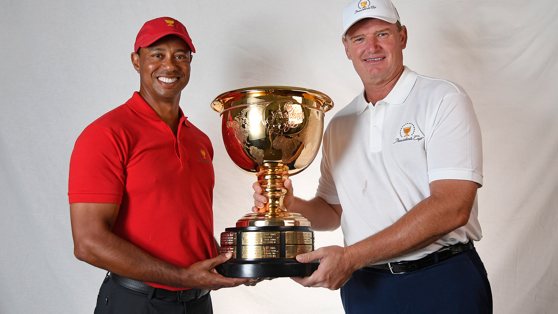 Woods, Els named Presidents Cup captains