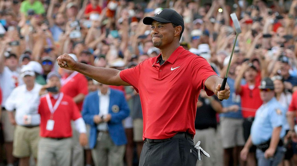 Woods admits he's watched 'quite a bit' of highlights from 80th win
