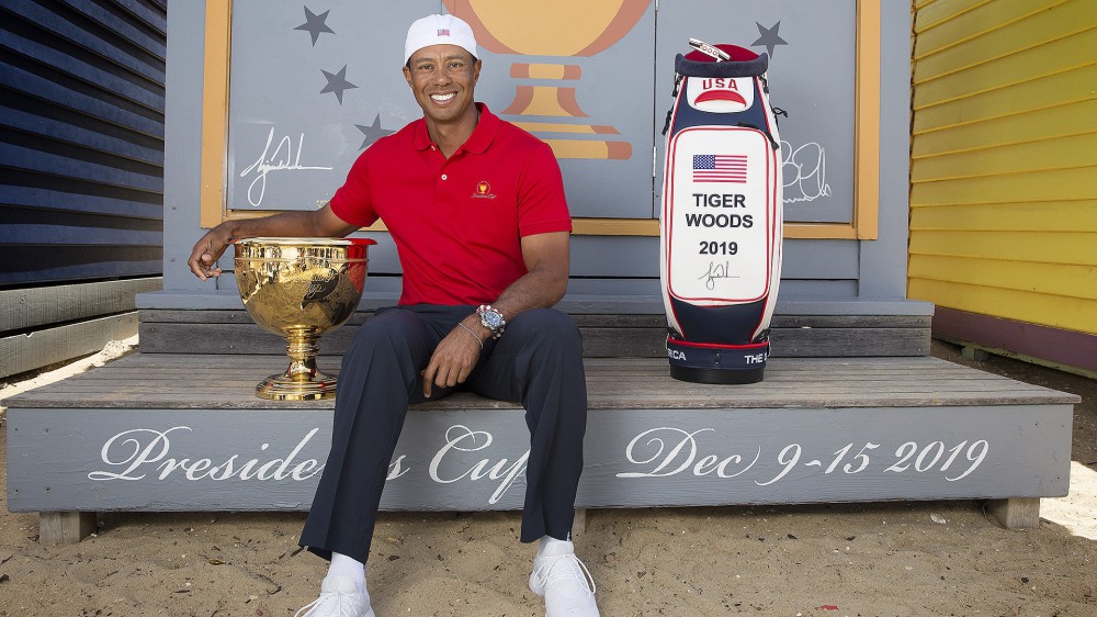 Woods completes site visit for 2019 Presidents Cup