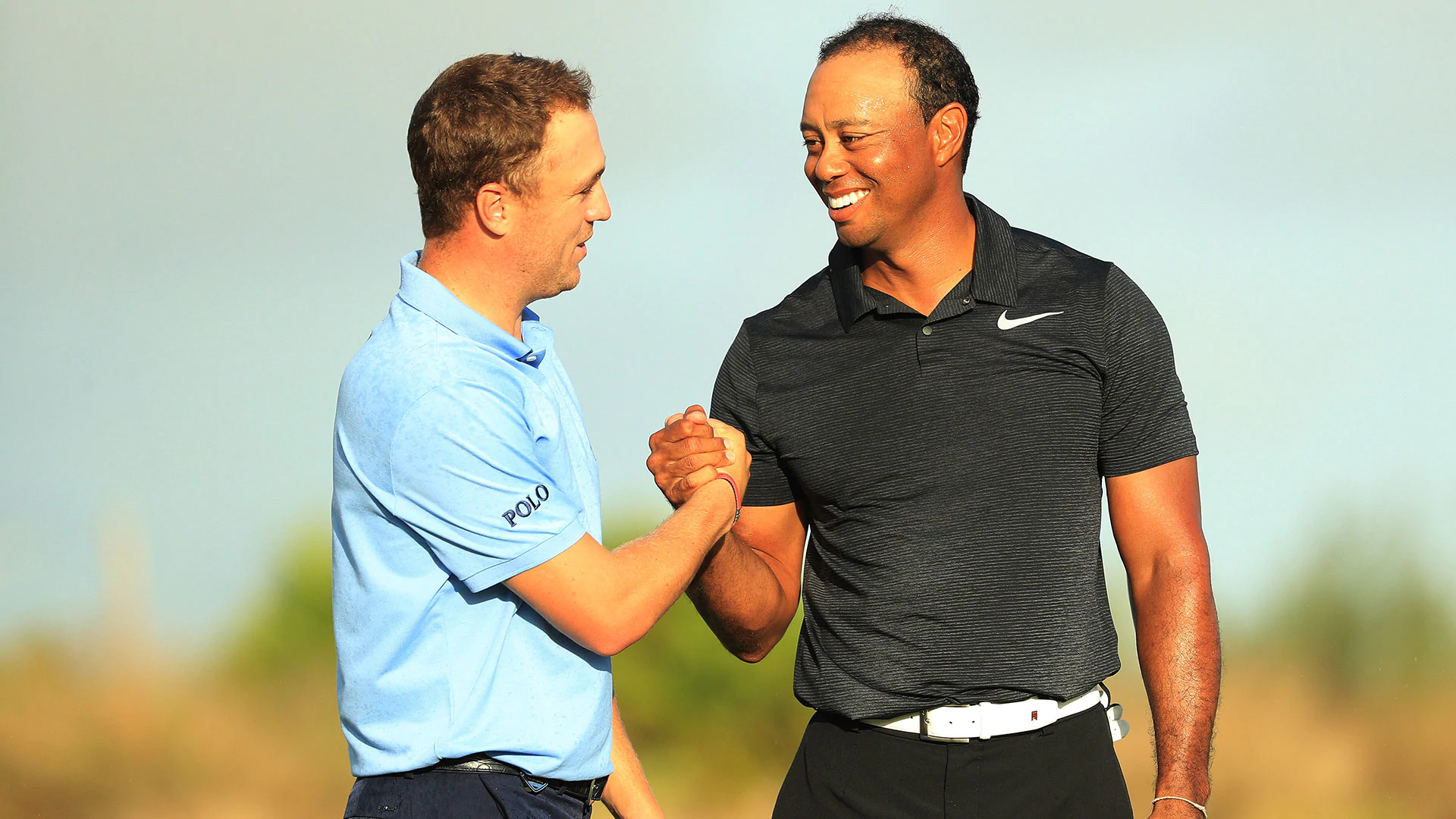 Woods thanks JT, DJ, Rickie, Rory, Berger for their help