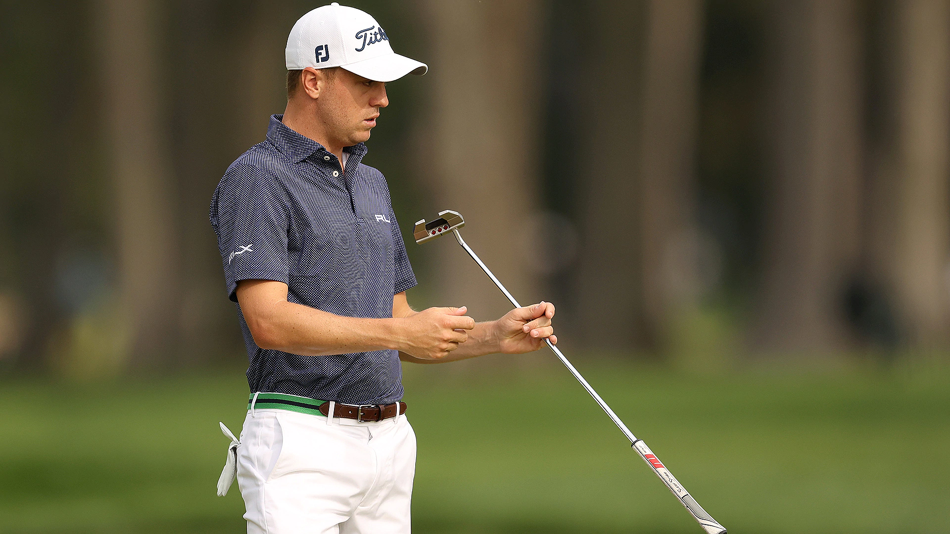 Justin Thomas shoots 65 at Winged Foot after working with new putting coach 2