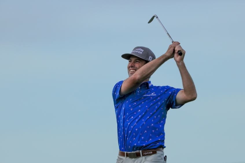 Robert Streb takes three-shot lead into Sunday at The RSM Classic