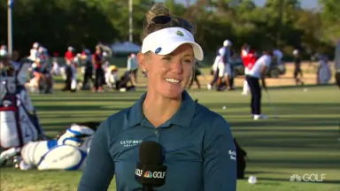 Amy Olson: Patience was key to strong first round