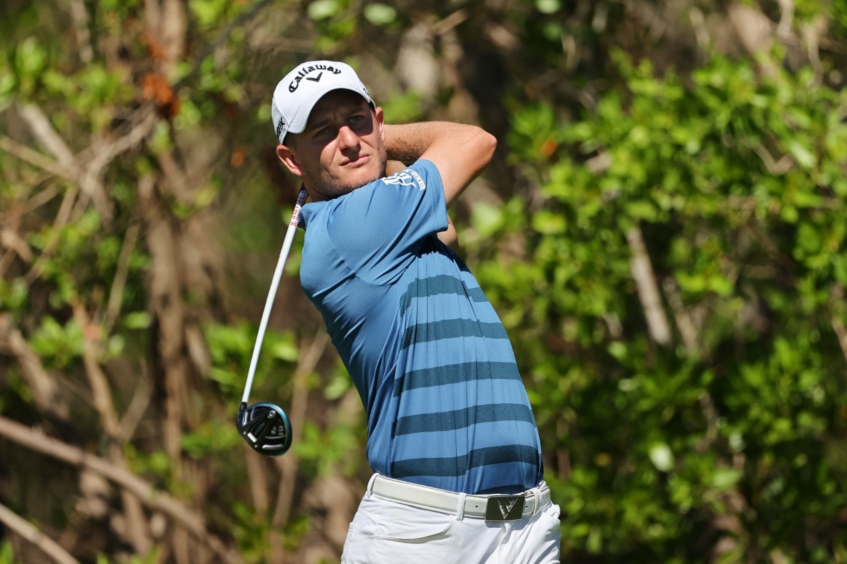 Emiliano Grillo holds one-shot lead at Mayakoba Golf Classic presented by UNIFIN