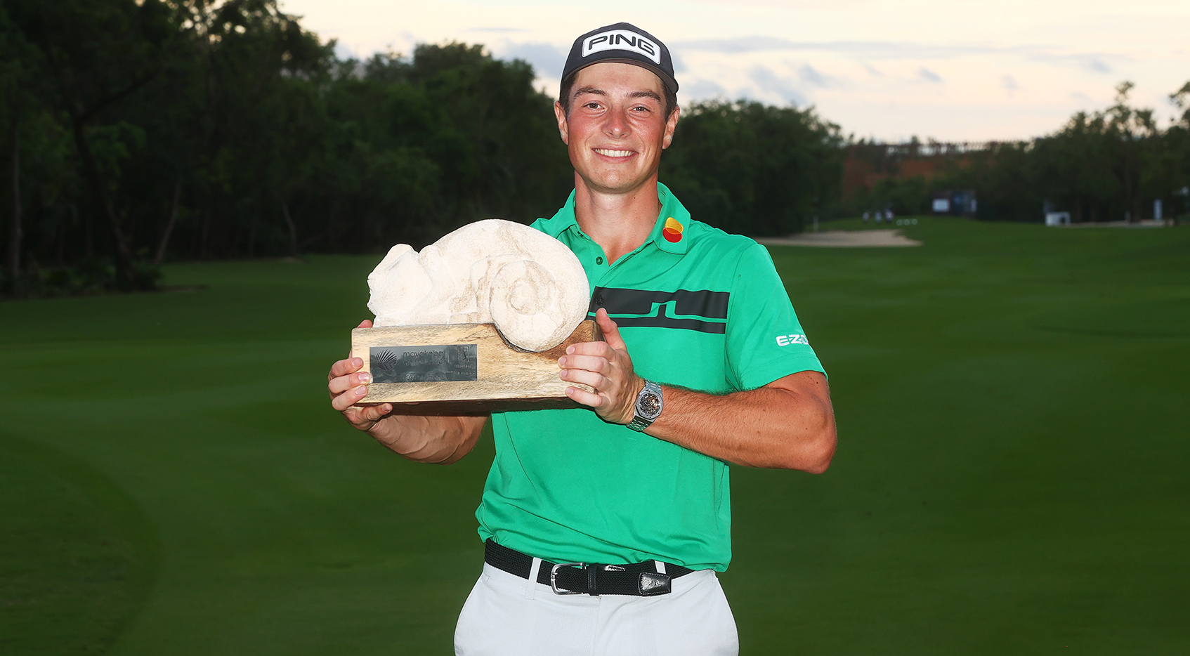 Viktor Hovland’s ‘easygoing’ personality pays off at Mayakoba Golf Classic presented by UNIFIN